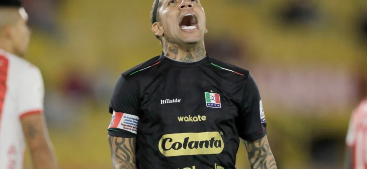 Dayro Moreno - Delantero de Once Caldas - VizzorImage