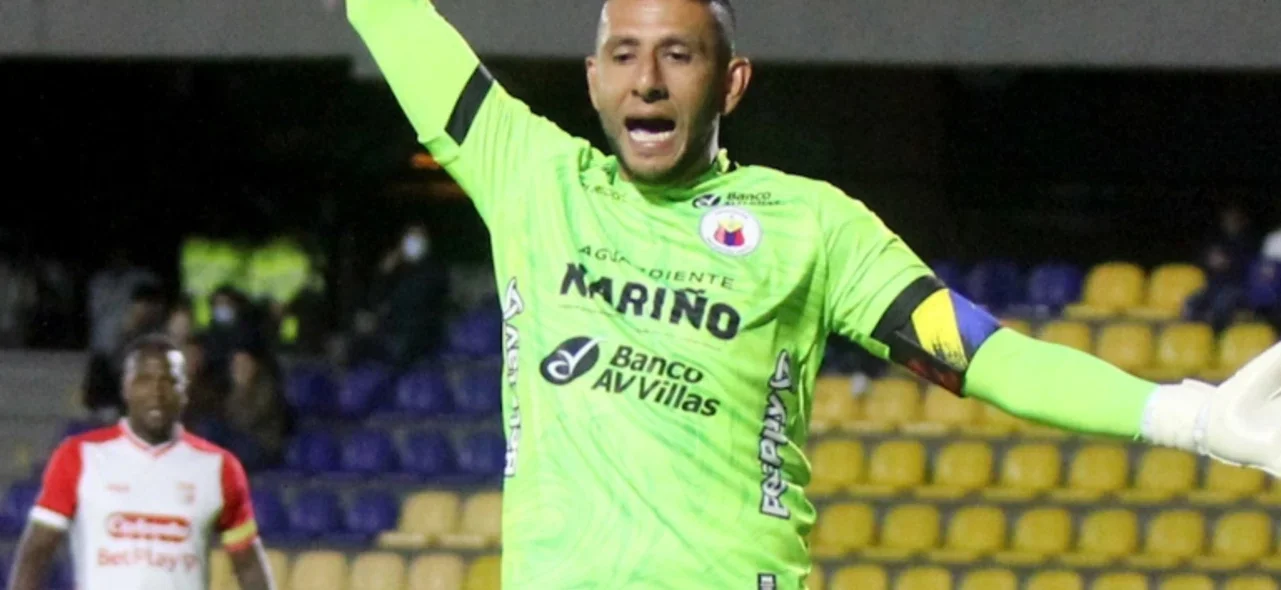 Diego Martínez - Portero de Deportivo Pasto - VizzorImage