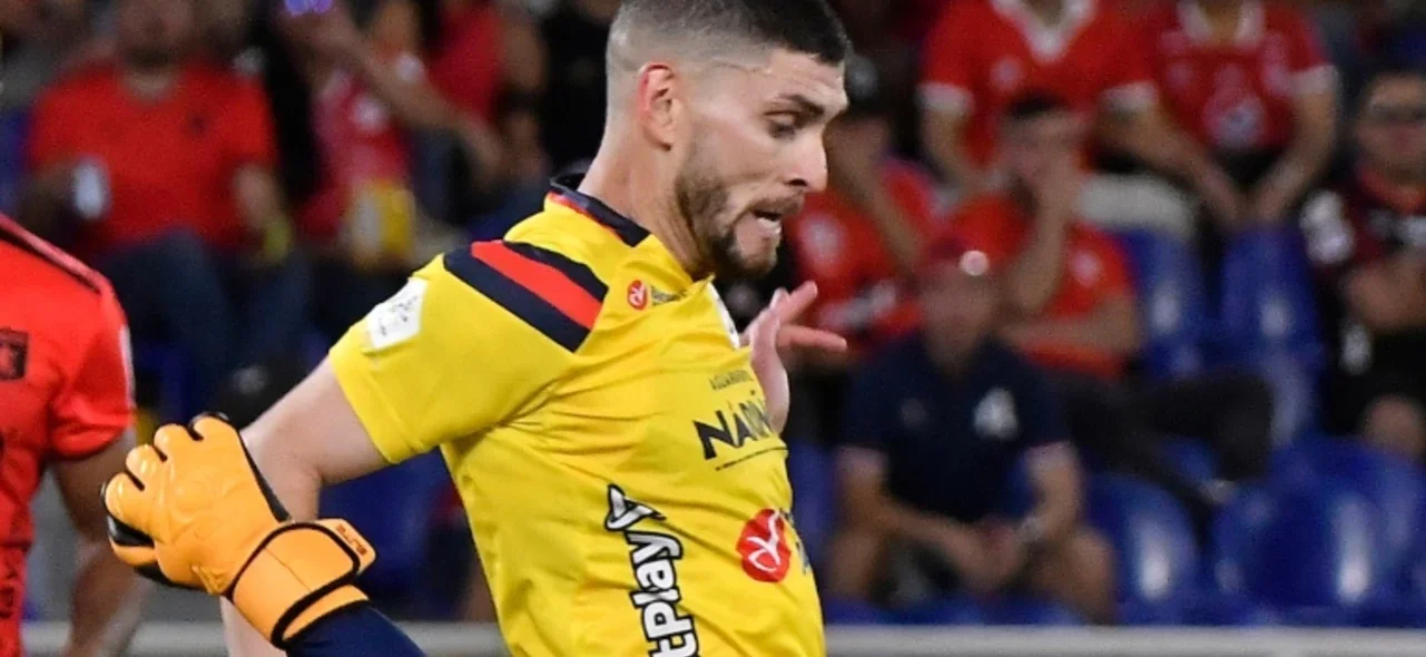 Gustavo Britos - Delantero argentino de Pasto - VizzorImage