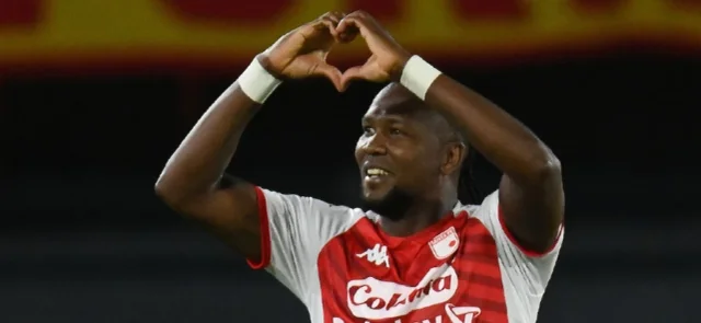 Hugo Rodallega - Delantero de Independiente Santa Fe - VizzorImage