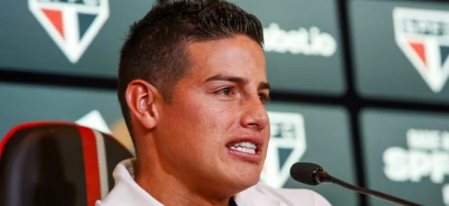 James Rodríguez y su presente en Sao Paulo. / Foto: AFP.