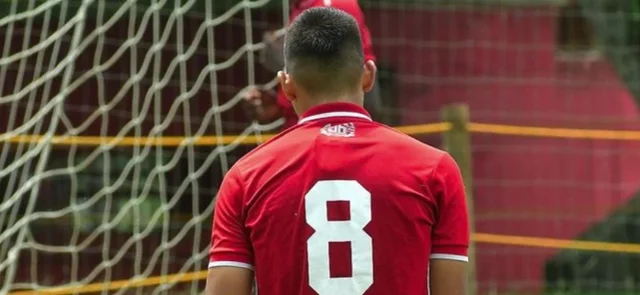 Juan David Rubio con la Sub20 de América de Cali - Instagram: @juanrubiojim