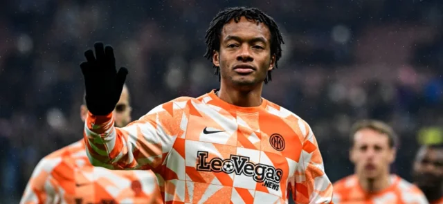 Juan Guillermo Cuadrado - Defensor de Inter Milán - AFP