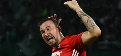 Luciano Pons - Delantero de Independiente Medellín - VizzorImage