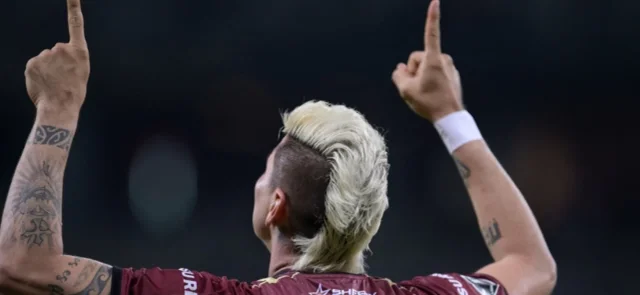 Rangel y la posibilidad de volver a jugar en la Libertadores. / Foto: AFP.