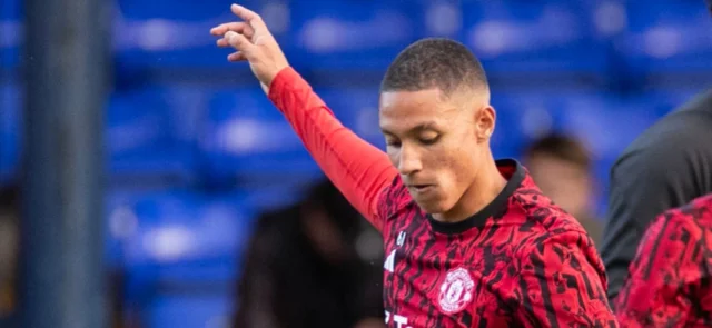 Mateo Mejía - Colombiano perteneciente a Manchester United - AFP