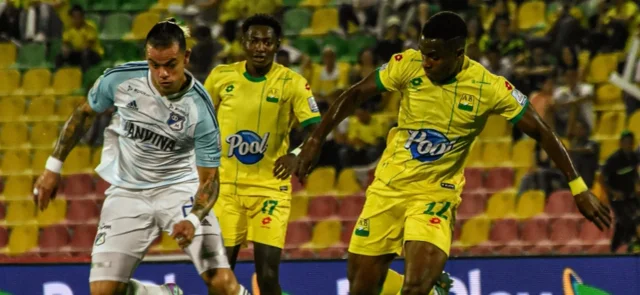 Millonarios y Bucaramanga no se hicieron daño en la fecha 2. / Foto: X Bucaramanga.