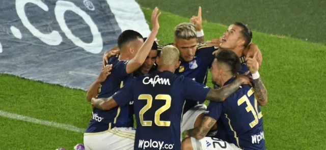 Millonarios hizo fiesta en El Campín | Foto: VizzorImage / Luis Ramirez