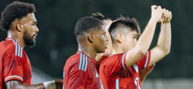 Colombia derrotó 5-0 a República Dominicana en partido amistoso - X: @FCFSeleccionColn