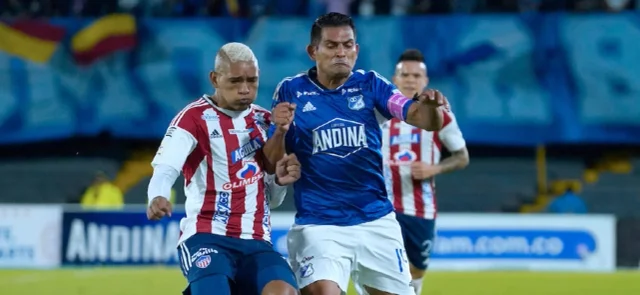 ¡A jugar! Fecha y hora de la Superliga entre Millonarios y Junior. / Foto: Vizzorimage.