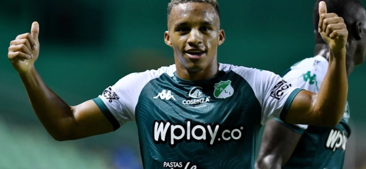 Victoria de Deportivo Cali sobre Boyacá Chicó -VizzorImage / Gabriel Aponte