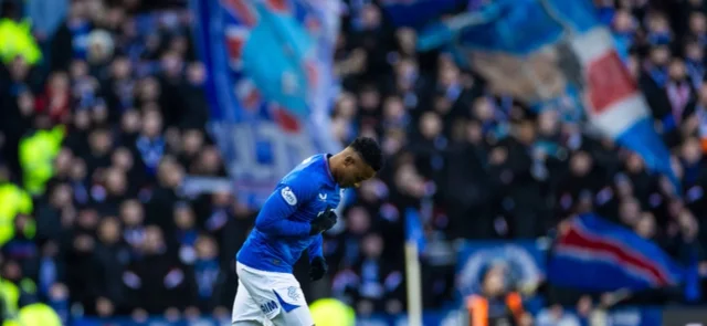 Óscar Cortés y su debut con Rangers - Foto - RangersFC