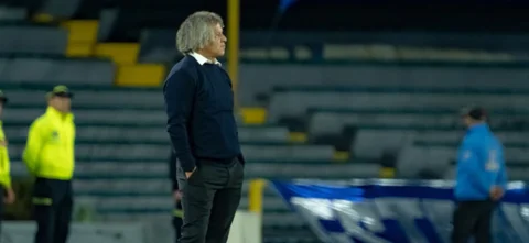 Alberto Gamero, técnico de Millonarios Fútbol Club - VizzorImage / Leonardo Castañeda