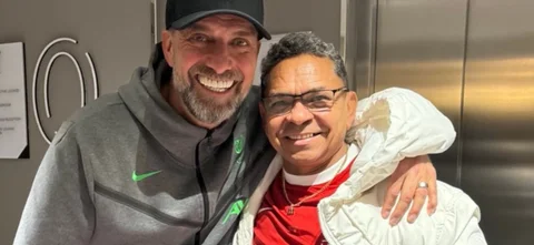 Klopp y Mané Díaz - Foto: @mane_diaz_26