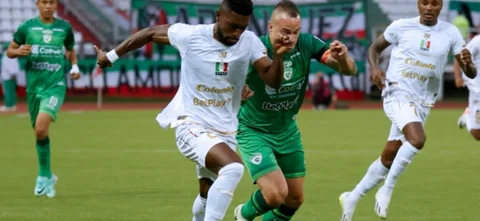 Empate sin goles entre Once Caldas y La Equidad -VizzorImage / John Jairo Bonilla