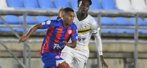 Unión Magdalena y Deportes Quindío cuentan con los mismos puntos (8 unidades) - VizzorImage / Miguel Vermeire