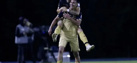 Victoria de Águilas Doradas sobre Envigado | Foto: VizzorImage / Jaime Jaramillo