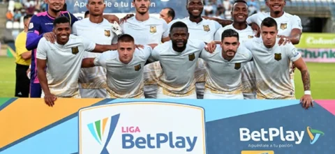 Era el gol de camerino de Águilas Doradas frente a Jaguares. / Foto: Vizzorimage.