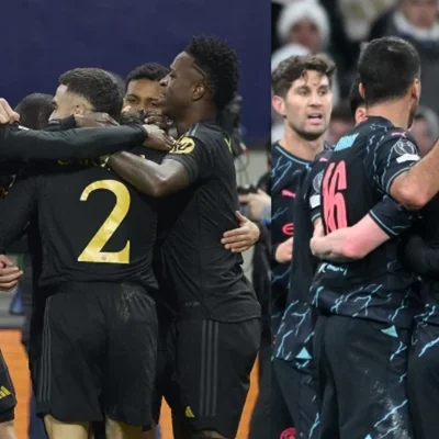 Real Madrid y Manchester City tomaron ventaja en los octavos de Champions