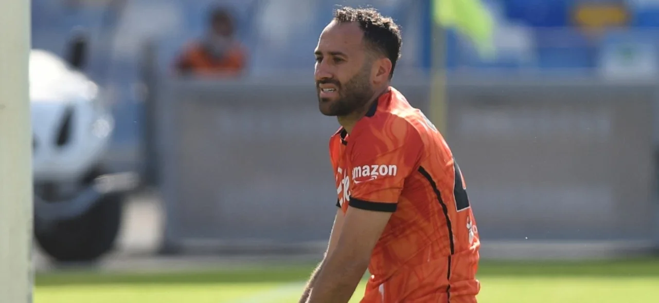 David Ospina - Arquero colombiano en Al Nassr de Arabia - AFP