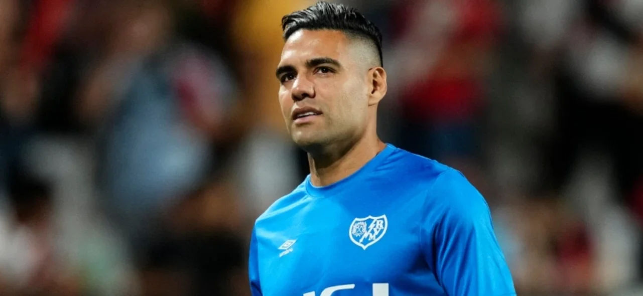 Radamel Falcao García - Delantero colombiano de Rayo Vallecano - AFP