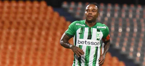 Dorlan Pabón, listo para el debut de Nacional en Libertadores. / Foto: Vizzorimage.