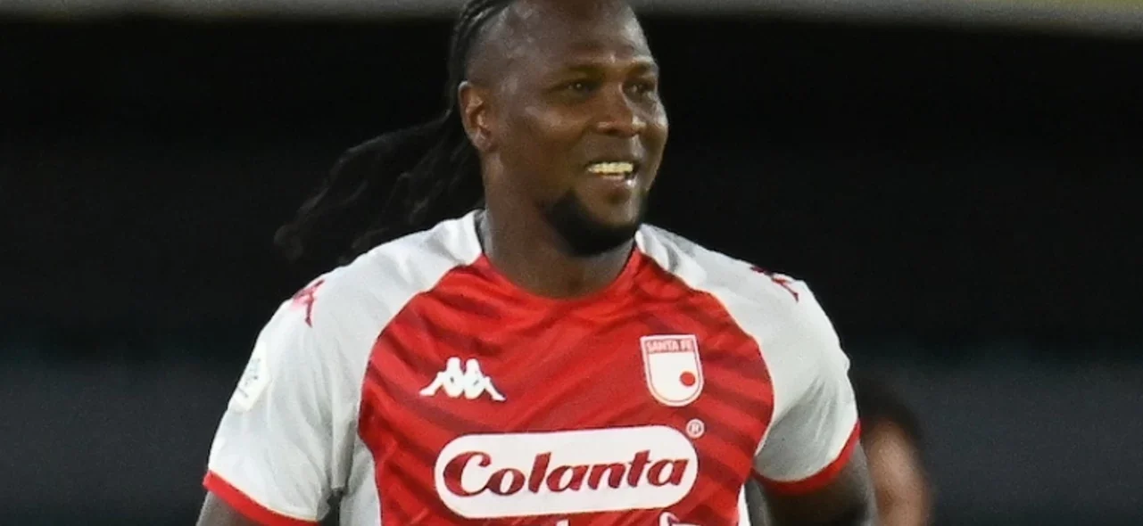 Hugo Rodallega - Delantero de Independiente Santa Fe - VizzorImage