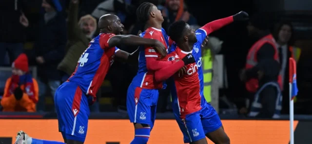Jefferson Lerma marcó su primer gol con Crystal Palace ante Chelsea - AFP