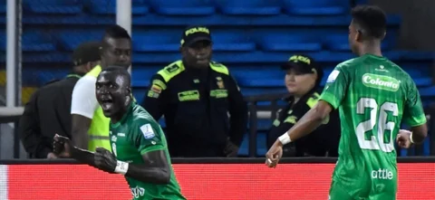 Kevin Viveros marcó su segundo gol en la Liga BetPlay 2024-1 - VizzorImage
