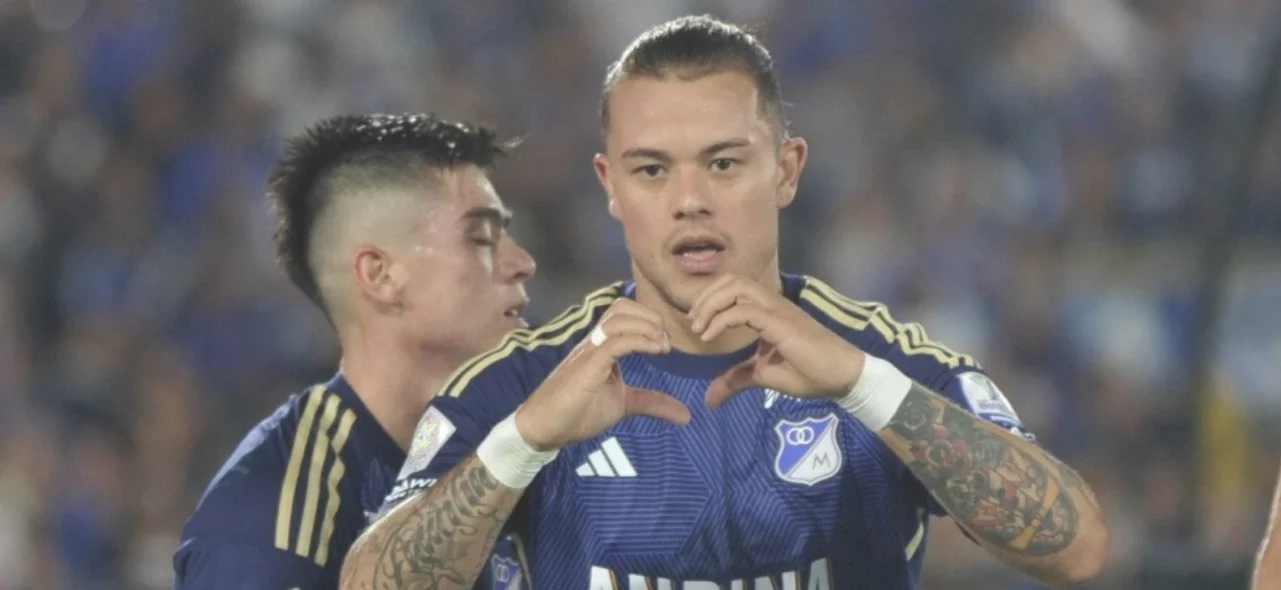 Leonardo Castro - Delantero de Millonarios - VizzorImage