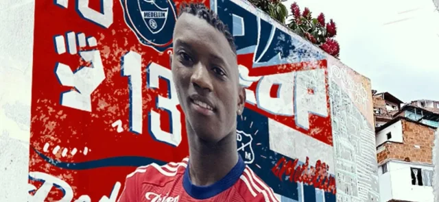 Mender García - Delantero de Independiente Medellín - Instagram: @dimoficialcom