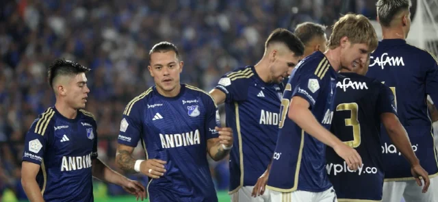 Millonarios, en tiempo récord, alcanzó valorización en el fútbol sudamericano. / Foto: Vizzorimage.
