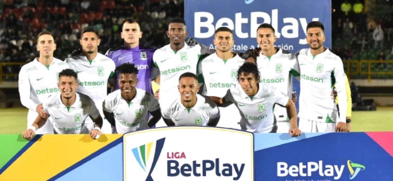 Nacional y su opción de gol ante Patriotas. / Foto: Vizzorimage.