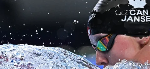 Natación en el 2024. / Foto: AFP.