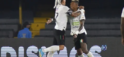 Once Caldas venció a Millonarios. / Foto: Vizzorimage.