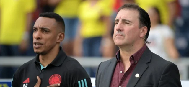 Amaranto Perea y Néstor Lorenzo - Foto: AFP