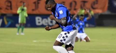 Geimer Balanta, delantero de 30 años - VizzorImage / Edward Leguizamon