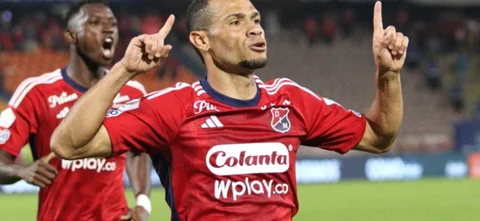 Anderson Plata rompió una mala racha de 1146 minutos sin marcar - VizzorImage / Paulina Betancur