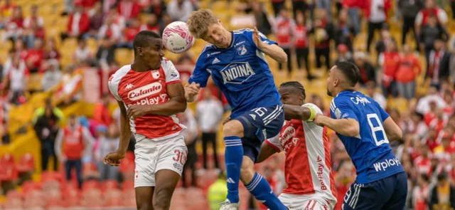 Millonarios vs. Santa Fe - Foto: VizzorImage/ Leonardo Castañeda