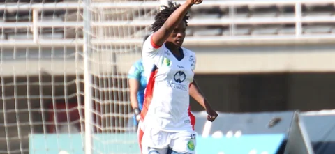 Mirna Olaya anotó el único gol del partido - VizzorImage / Pablo Bohorquez