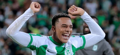 Brahian Palacios debutó como profesional en Atlético Nacional - VizzorImage