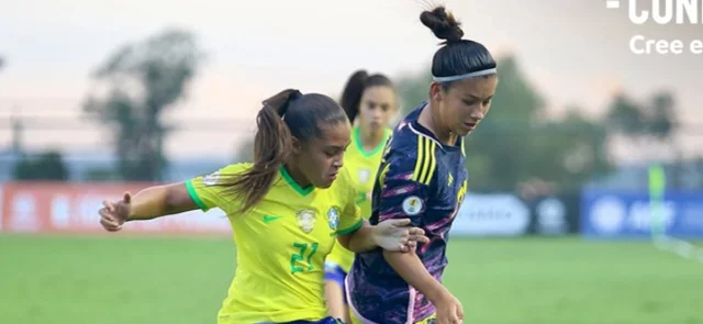 Colombia Femenino Sub-17 igualó a dos goles ante Brasil - X: @conmebol