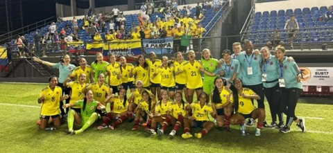 Colombia goleó a Argentina / FCF