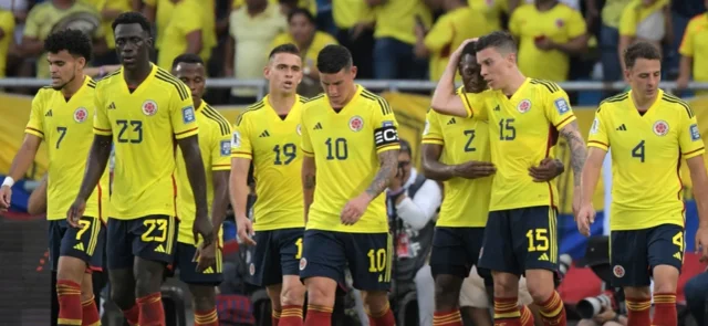 Colombia igualó 2-2 con Uruguay en la fecha 3 de las Eliminatorias Sudamericanas - AFP