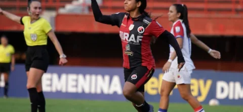Cúcuta logró su tercera victoria en la Liga Femenina. / VizzorImage - Juan David Mentes