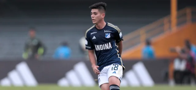 Daniel Ruiz - Mediocampista de Millonarios - VizzorImage