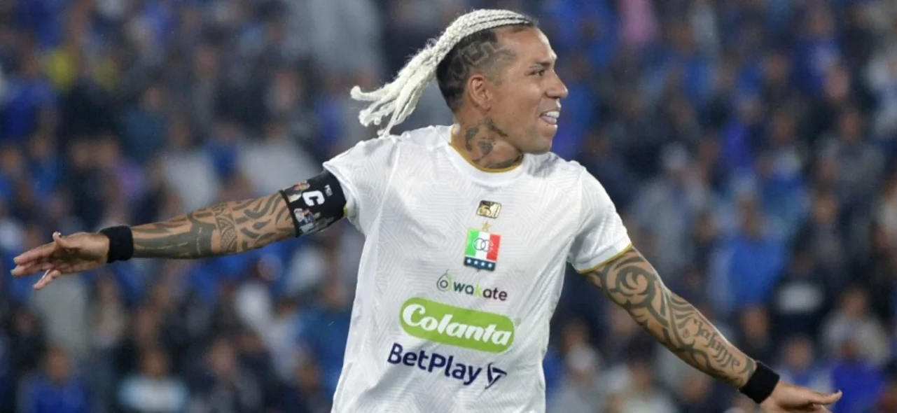 Dayro Moreno - Delantero de Once Caldas - VizzorImage