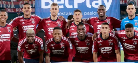 Equipo titular de Medellín vs. Pasto por la fecha 9 de la Liga BetPlay 2024-1 - VizzorImage