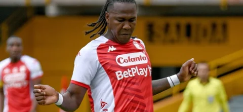 Hugo Rodallega - Delantero de Independiente Santa Fe - VizzorImage