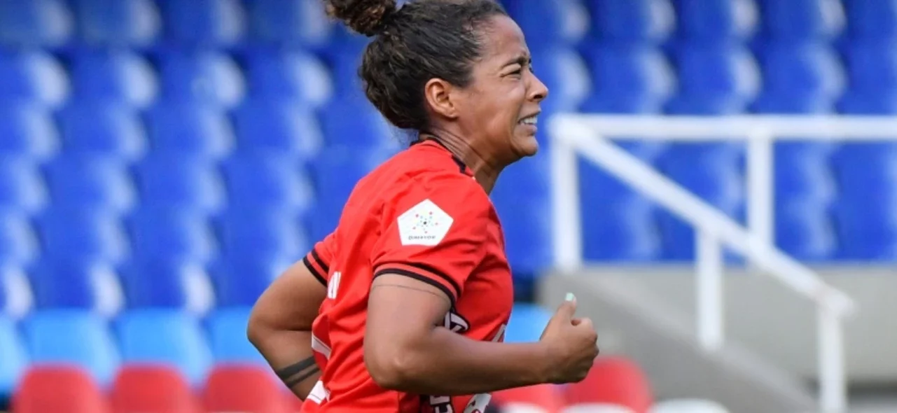 Ingrid Vidal marcó doblete ante Real Santander - VizzorImage